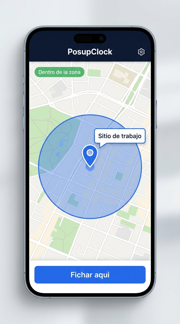 GPS-Zonen pro Standort — PosupClock